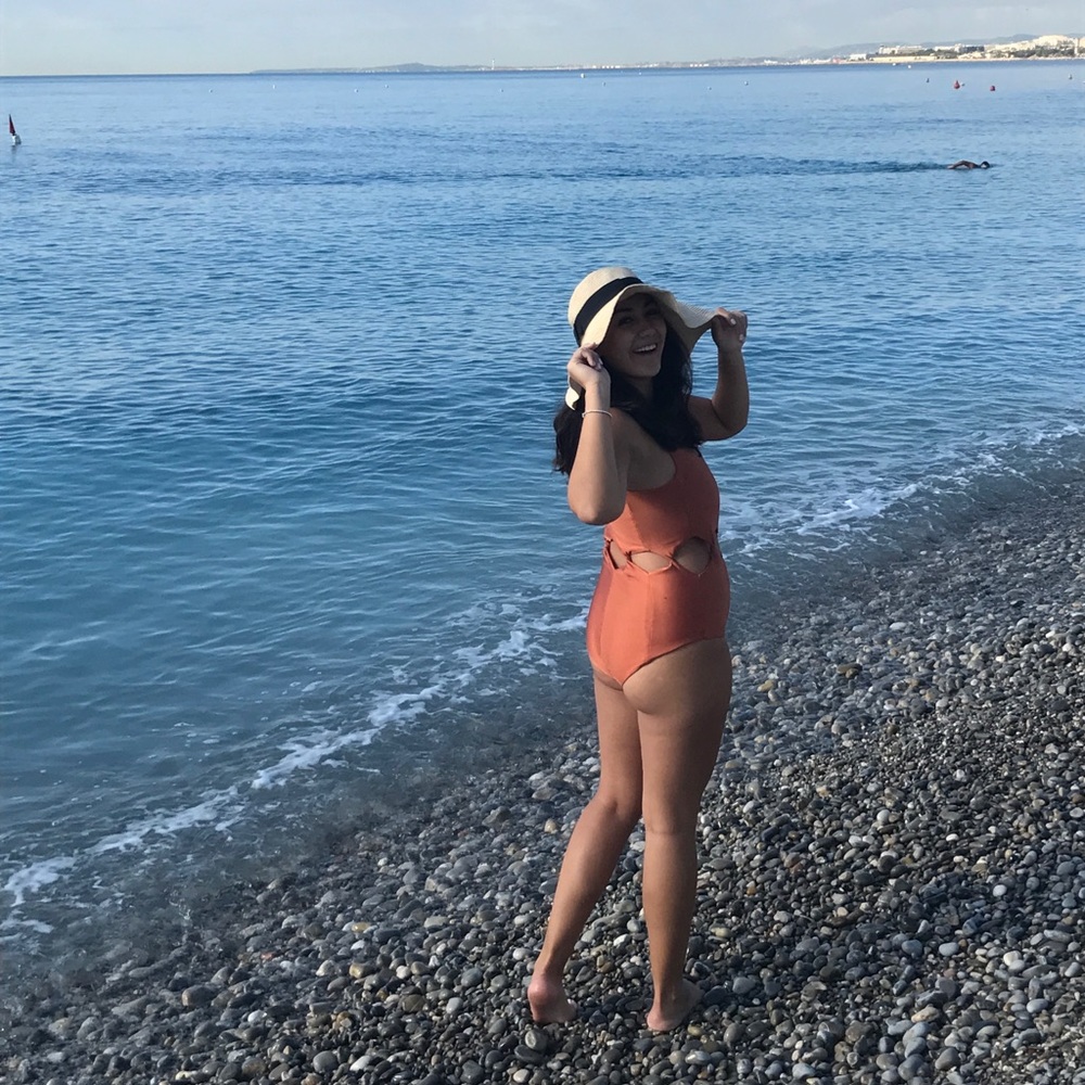 Samantha Pleet Bronze One Piece